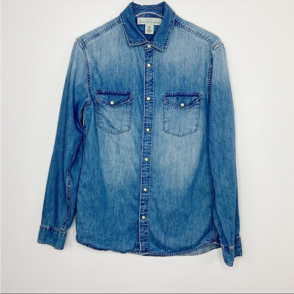L.O.G.G. H&M Denim Chambray Shirt